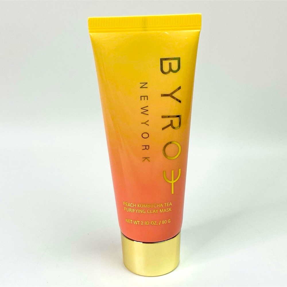 Byroe New York Peach Kombucha Tea Purifying Clay Mask - NIB